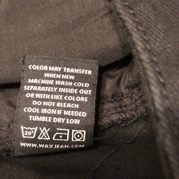 Wax Jean Black Denim Skirt - Picture 11 of 11